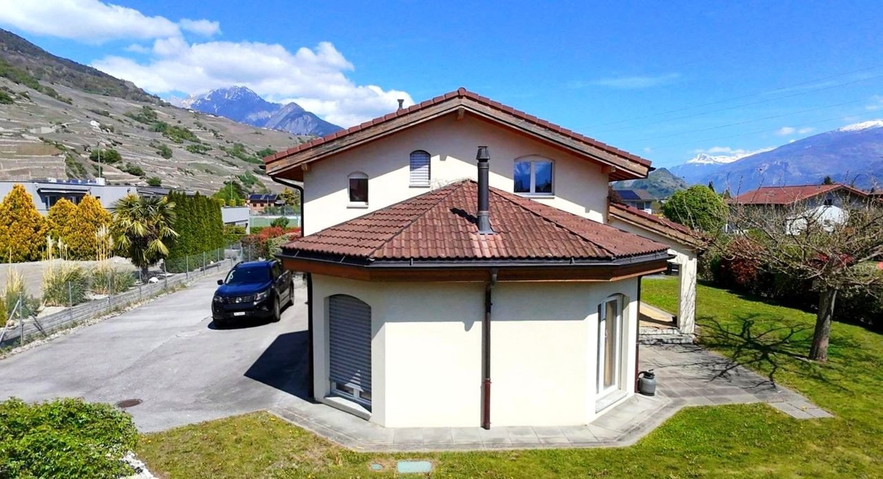Villa individuelle, vue Alpes · Vétroz (VS)